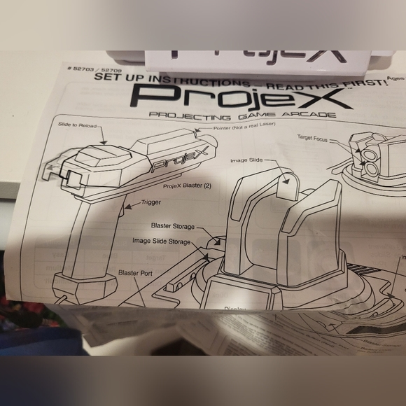 Projex kids toys projecting game arcade electronics new no box - Picture 6 of 12